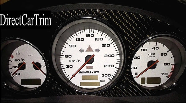 1999-2000 Mercedes Benz SLK Real Carbon Fiber Dash Trim Kit