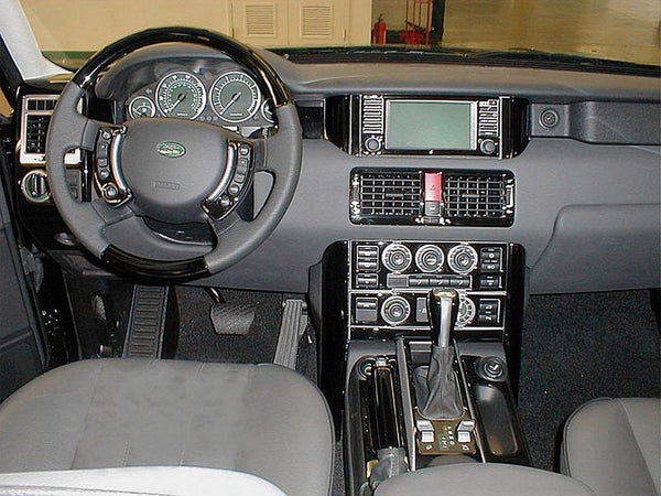 2005-2006 Range Rover Piano Black Dash Trim Kit