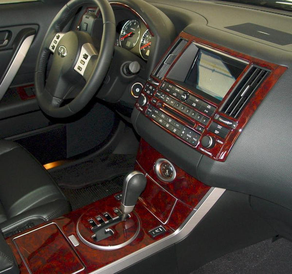 Infiniti Fx35 Wood Grain Dash Kit