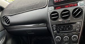 2006-2008 Mazda 6 Real Carbon Fiber Dash Trim Kit