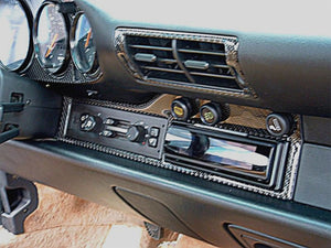 1989-1998 Porsche 911 / 993 Real Carbon Fiber Dash Trim Kit