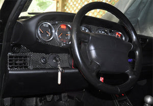 1989-1998 Porsche 993 Real Carbon Fiber EXT Dash Trim Kit