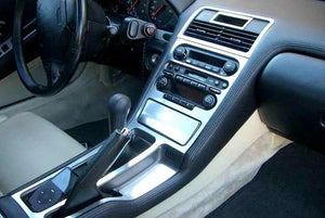 1991-2004 Acura NSX Real Brushed Aluminum Dash Trim Kit