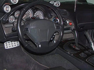 1993-1997 Mazda RX-7 Real Carbon Fiber Dash Trim Kit