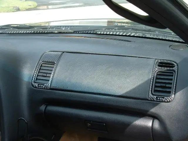 1993-1998 Toyota Supra Real Carbon Fiber Dash Trim Kit