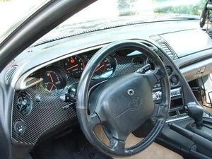 1993-1998 Toyota Supra Real Carbon Fiber Dash Trim Kit