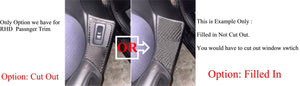 1993-1998 Toyota Supra Real Carbon Fiber Dash Trim Kit (Right Hand Drive Model)