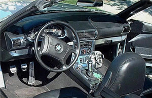 1996-2002 BMW Z3 Real Brushed Aluminum Dash Trim Kit - Direct Car Trim