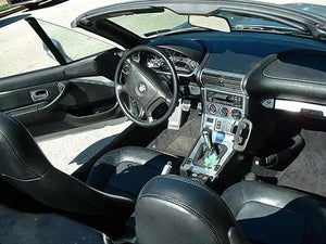 1996-2002 BMW Z3 Real Brushed Aluminum Dash Trim Kit - Direct Car Trim
