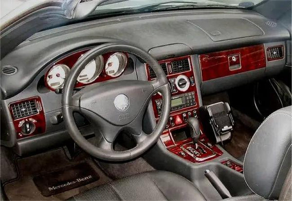 1999-2000 Mercedes Benz SLK Wood Grain Dash Trim Kit