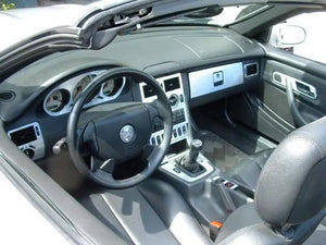 2001-2004 Mercedes Benz SLK Real Brushed Aluminum Dash Trim Kit