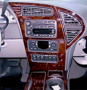 2002-2004 Buick Rendezvous Wood Grain Dash Trim Kit