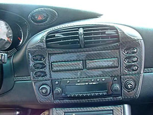 2002-2004 Porsche 996 Real Carbon Fiber Dash Trim Kit