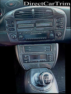 2002-2004 Porsche 996 Real Carbon Fiber Dash Trim Kit