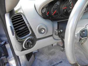 2002-2004 Porsche 996 Real Carbon Fiber Dash Trim Kit