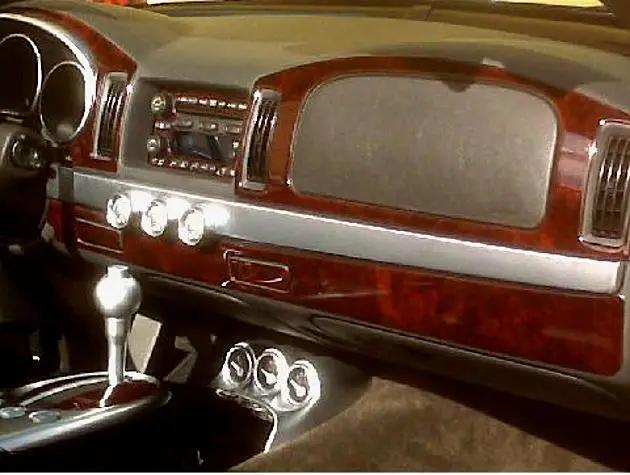 Ssr Custom Dash 2003-2006 Chevrolet SSR Wood Grain Dash Trim Kit