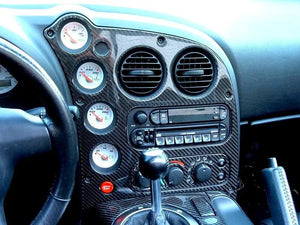 2003-2008 Dodge Viper Real Carbon Fiber Dash Trim Kit