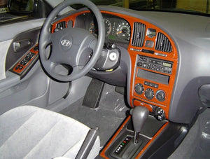 2004-2006 Hyundai Elantra Wood Grain Dash Trim Kit