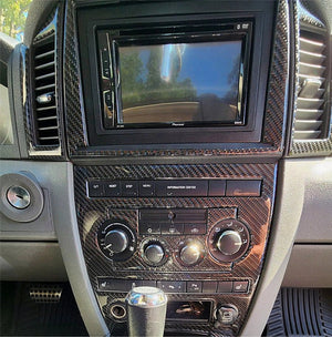 2005-2007 Jeep Grand Cherokee Real Carbon Fiber Dash Trim Kit