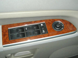 2005-2007 Jeep Grand Cherokee Wood Grain Dash Trim Kit