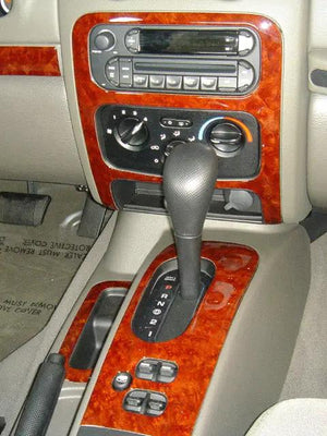 2005-2007 Jeep Liberty Wood Grain Dash Trim Kit