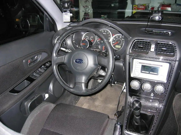 2005-2007 Subaru Impreza WRX / STI Real Carbon Fiber Dash Trim Kit