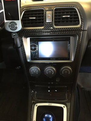 2005-2007 Subaru Impreza WRX / STI Real Carbon Fiber Dash Trim Kit
