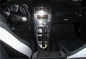 2005-2008 Mercedes Benz SLK Real Brushed Aluminum Dash Trim Kit