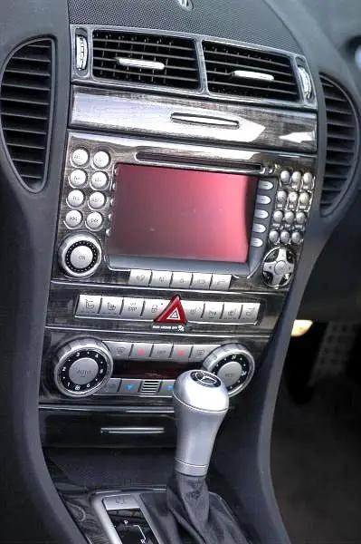 2005-2008 Mercedes Benz SLK Wood Grain Interior Dash Trim Kit