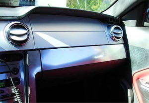 2005-2009 Ford Mustang Real Brushed Aluminum Dash Trim Kit