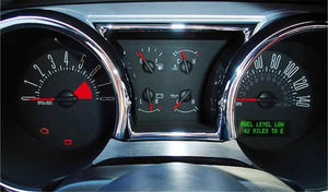 2005-2009 Ford Mustang Real Brushed Aluminum Dash Trim Kit