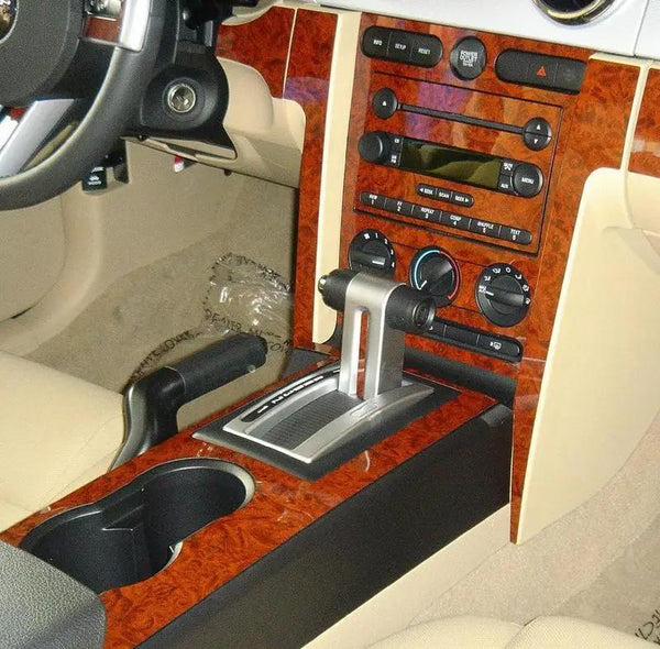 2005-2009 Ford Mustang Wood Grain Dash Trim Kit