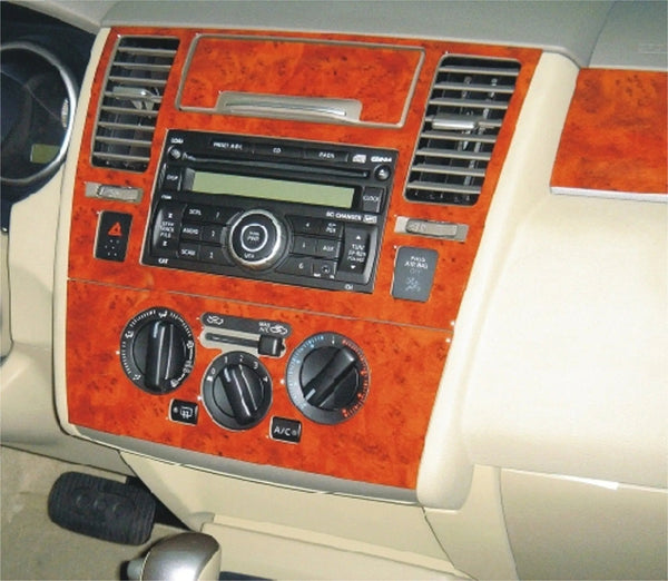 2007-2009 Nissan Versa Wood Dash Trim Kit