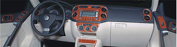 2008-2009 Volkswagen Tiguan Wood Grain Dash Trim Kit