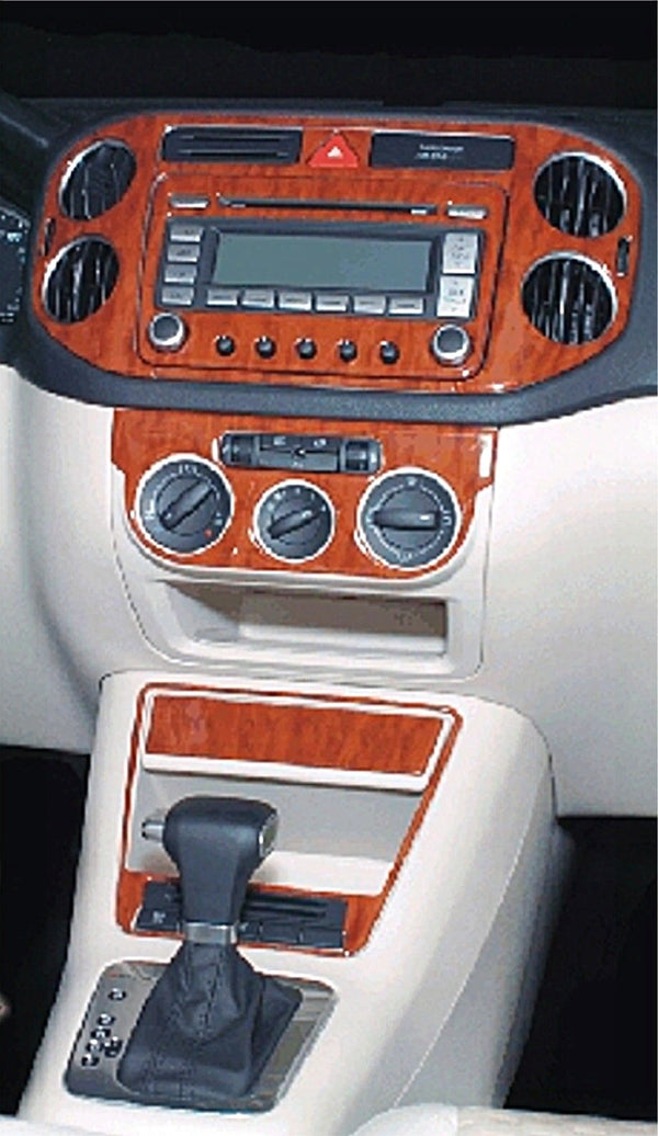 2008-2009 Volkswagen Tiguan Wood Grain Dash Trim Kit