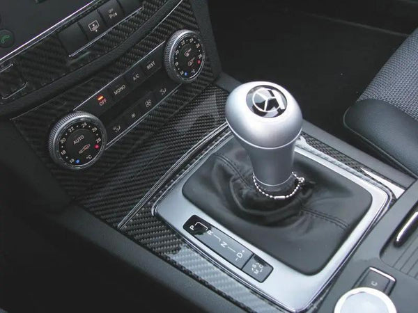 2008-2011 Mercedes Benz C-Class Sedan Complete Real Carbon Fiber Dash Trim Kit