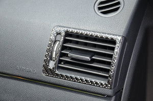 2008-2011 Mercedes Benz C-Class Sedan Complete Real Carbon Fiber Dash Trim Kit