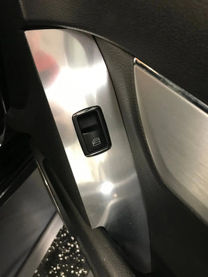 2008-2011 Mercedes Benz C Class Sedan Real Brushed Aluminum Dash Trim Kit