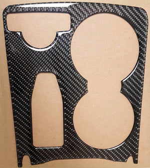 2008-2011 Mercedes Benz C-Class Sedan Real Carbon Fiber Cup-Holder Trim