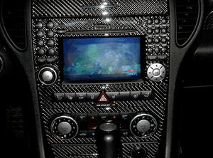 2009-2011 Mercedes Benz SLK Real Carbon Fiber Dash Trim Kit