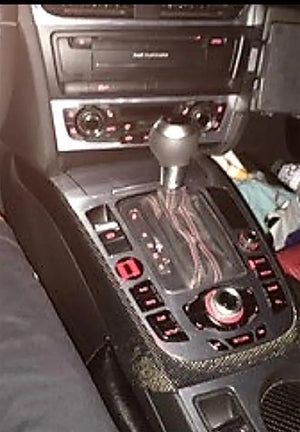 2009-2012 Audi A5 Real Brushed Aluminum Dash Trim Kit