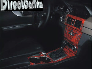 2010-2011 Mercedes Benz GLK Wood Grain Dash Trim Kit